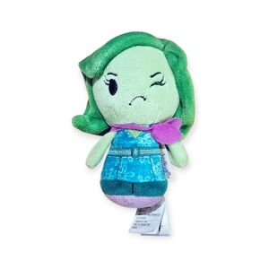 2 FOR $10 Hallmark Itty Bittys Disney Pixar Inside Out Disgust Mini Plush